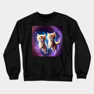 Space Cats 37 Crewneck Sweatshirt